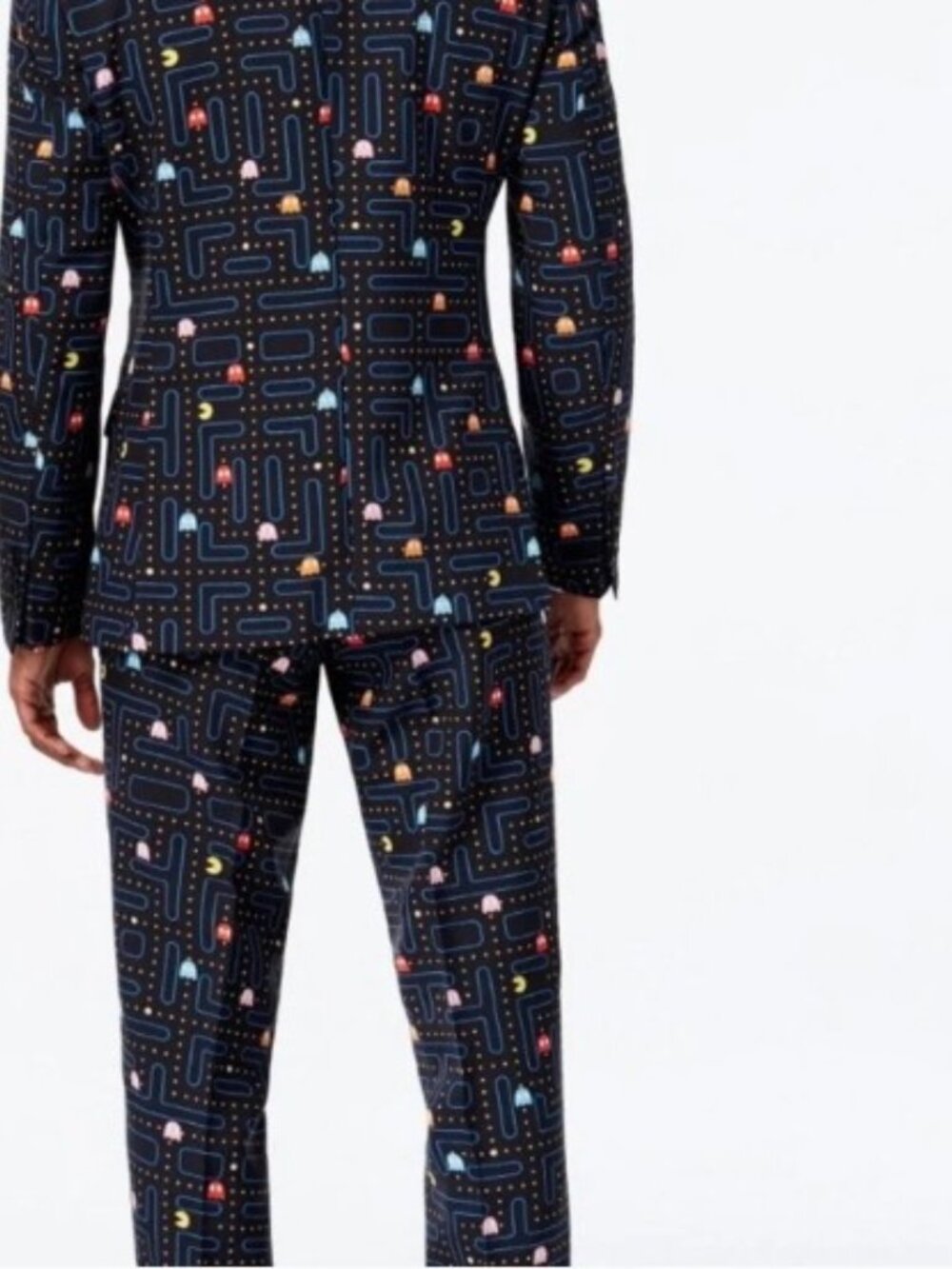 Men's 3 piece PAC Man suit - Picture 4 of 7